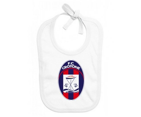 Bavoir bébé personnalisé Football Club Crotone