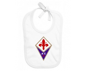 Bavoir bébé personnalisé Associazione Calcio Firenze Fiorentina