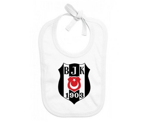 Bavoir bébé personnalisé Beşiktaş Jimnastik Kulübü