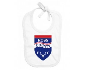 Bavoir bébé personnalisé Ross County Football Club