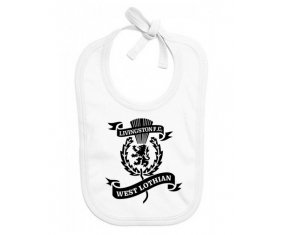 Bavoir bébé personnalisé Livingston Football Club