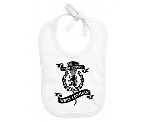 Bavoir bébé personnalisé Livingston Football Club