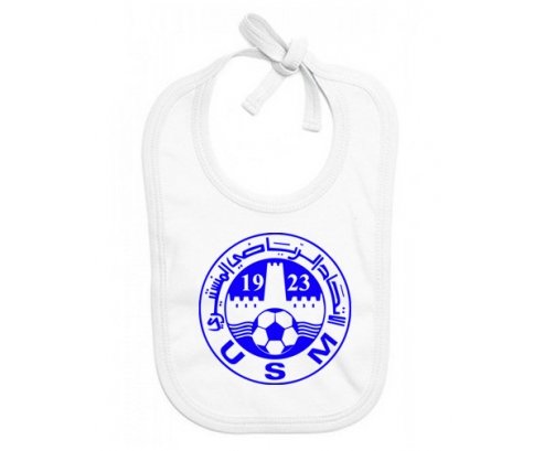 Bavoir bébé personnalisé Union sportive monastirienne