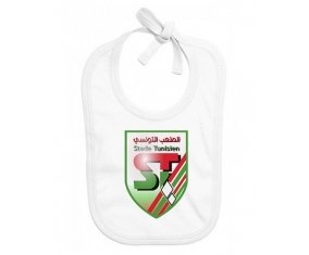 Bavoir bébé personnalisé Stade tunisien