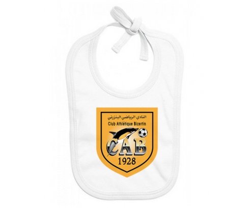 Bavoir bébé personnalisé Club athlétique bizertin
