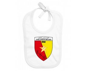 Bavoir bébé personnalisé Étoile sportive de Métlaoui