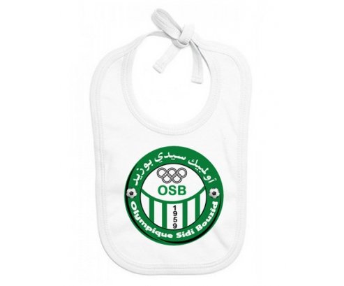 Bavoir bébé personnalisé Étoile olympique de Sidi Bouzid