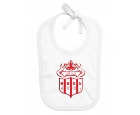 Bavoir bébé personnalisé Hassania Union Sport d'Agadir