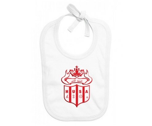 Bavoir bébé personnalisé Hassania Union Sport d'Agadir