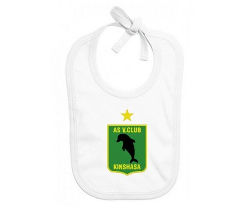 Bavoir bébé personnalisé AS Vita Club