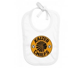 Bavoir bébé personnalisé Kaizer Chiefs Football Club