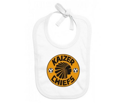 Bavoir bébé personnalisé Kaizer Chiefs Football Club