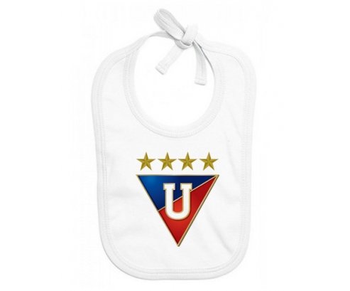 Bavoir bébé personnalisé Liga Deportiva Universitaria de Quito