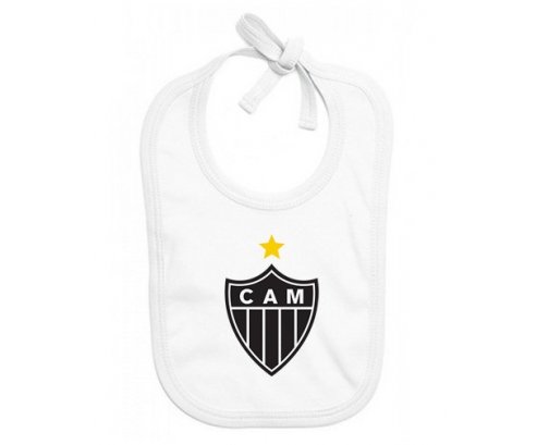 Bavoir bébé personnalisé Clube Atlético Mineiro