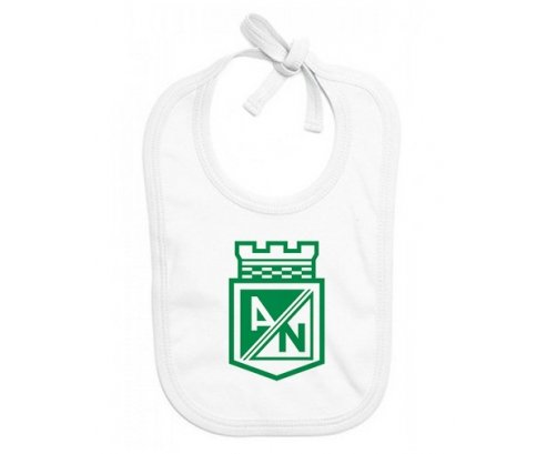 Bavoir bébé personnalisé Atlético Nacional