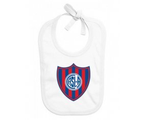 Bavoir bébé personnalisé Club Atlético San Lorenzo de Almagro