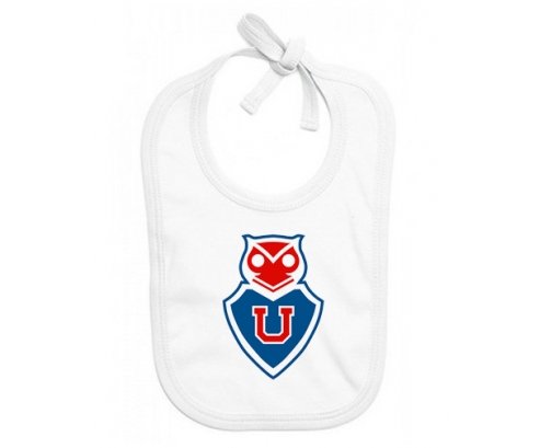 Bavoir bébé personnalisé Club Universidad de Chile