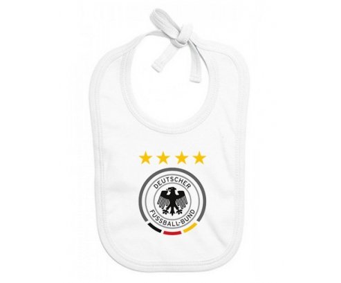 Bavoir bébé personnalisé Germany national football team