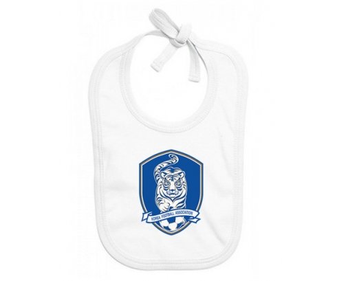Bavoir bébé personnalisé South Korea national football team