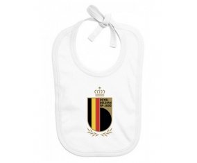 Bavoir bébé personnalisé Belgium national football team