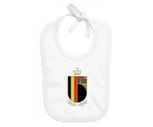 Bavoir bébé personnalisé Belgium national football team