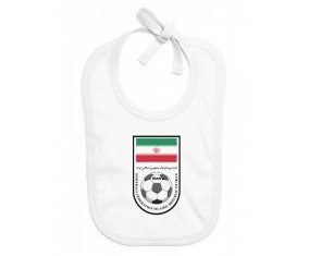 Bavoir bébé personnalisé Iran national football team