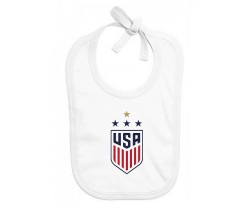 Bavoir bébé personnalisé USA national football team