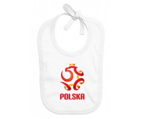 Bavoir bébé personnalisé Poland national football team