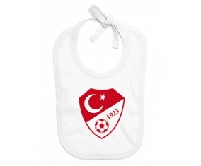 Bavoir bébé personnalisé Turkey national football team