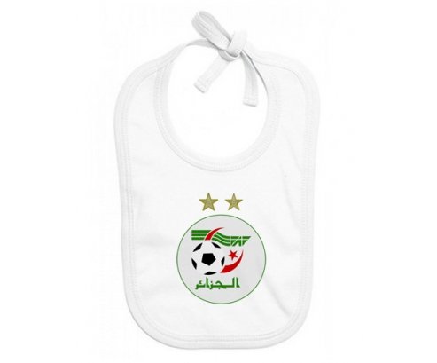 Bavoir bébé personnalisé Algeria national football team