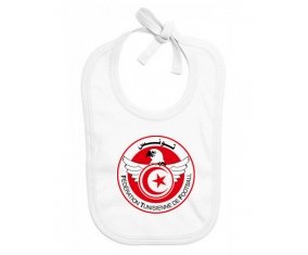 Bavoir bébé personnalisé Tunisia national football team
