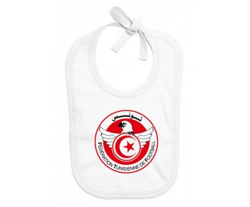 Bavoir bébé personnalisé Tunisia national football team