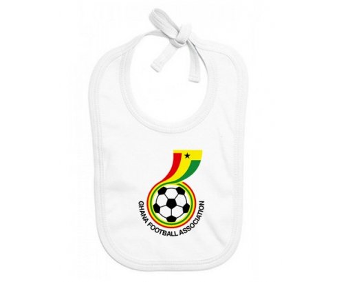 Bavoir bébé personnalisé Ghana national football team