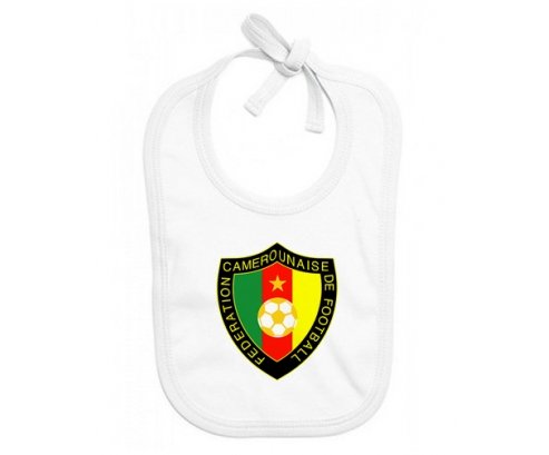 Bavoir bébé personnalisé Cameroon national football team