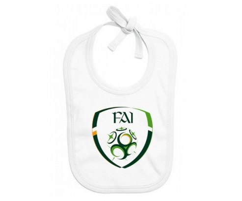 Bavoir bébé personnalisé Ireland national football team