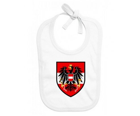 Bavoir bébé personnalisé Austria national football team