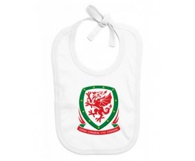 Bavoir bébé personnalisé Wales national football team
