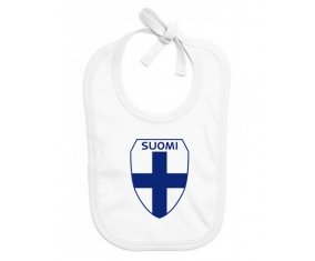 Bavoir bébé personnalisé Finland national football team