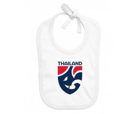Bavoir bébé personnalisé Thailand national football team