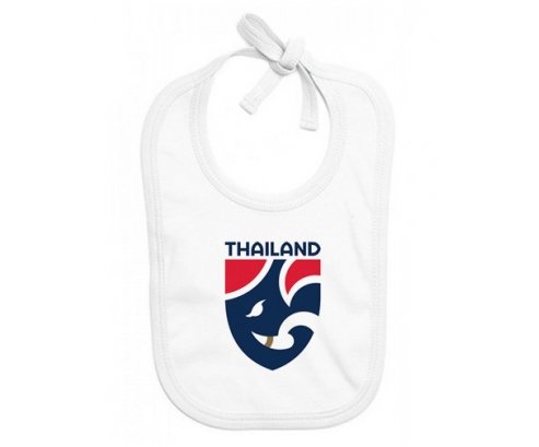Bavoir bébé personnalisé Thailand national football team