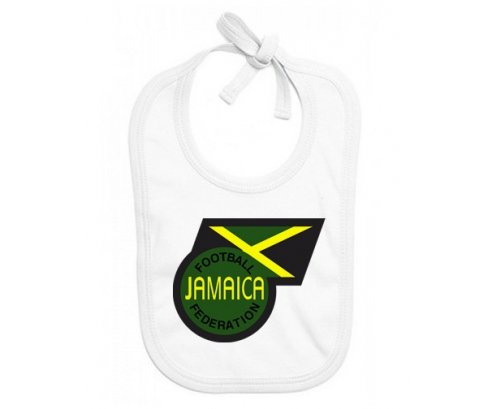 Bavoir bébé personnalisé Jamaica national football team