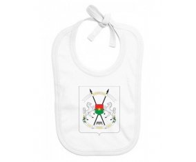 Bavoir bébé personnalisé Burkina Faso national football team