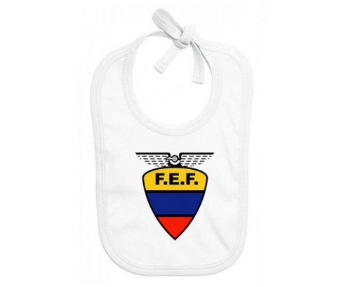 Bavoir bébé personnalisé Ecuador national football team