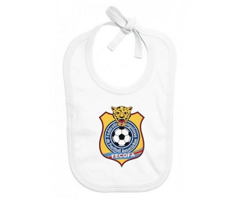Bavoir bébé personnalisé Rep. Congo national football team