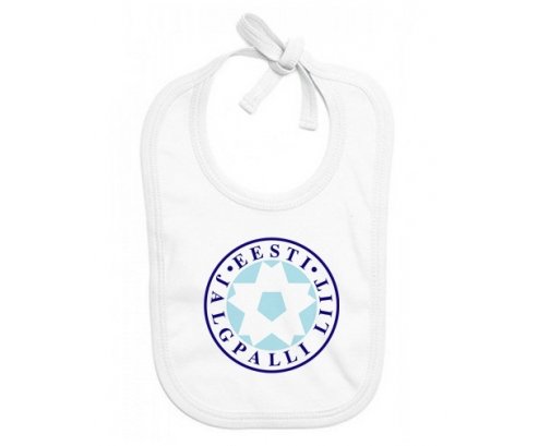 Bavoir bébé personnalisé Estonia national football team
