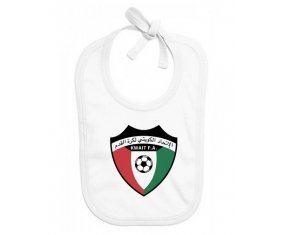 Bavoir bébé personnalisé Kuwait national football team