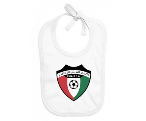 Bavoir bébé personnalisé Kuwait national football team