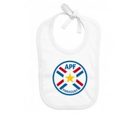 Bavoir bébé personnalisé Paraguay national football team
