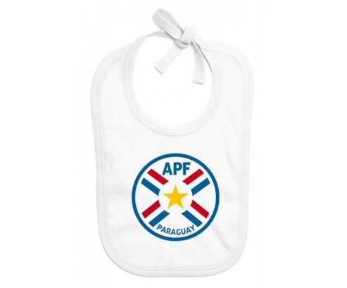 Bavoir bébé personnalisé Paraguay national football team