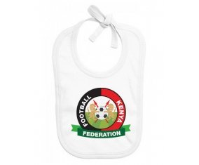 Bavoir bébé personnalisé Kenya national football team